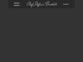 'chefstefanobarbato.com' screenshot