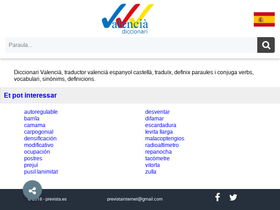'diccionarivalencia.com' screenshot