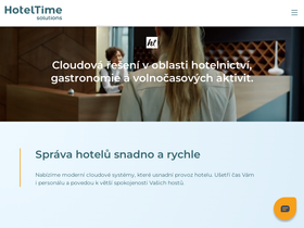 'hoteltime.cz' screenshot