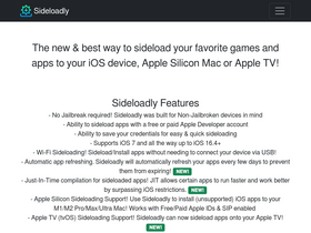 'sideloadly.io' screenshot