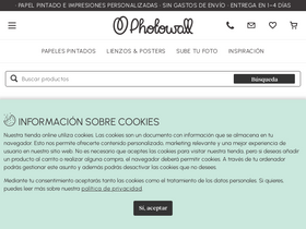 'photowall.es' screenshot
