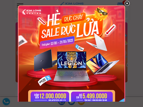 'kimlongcenter.com' screenshot