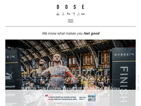 'whateveryourdose.com' screenshot