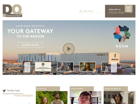 'dramaquarterly.com' screenshot
