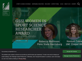 'gssiweb.org' screenshot