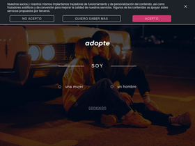 'adoptauntio.es' screenshot
