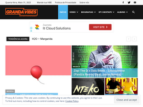 'grandavibes.com' screenshot