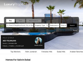 'luxuryproperty.com' screenshot