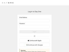'dayone.me' screenshot