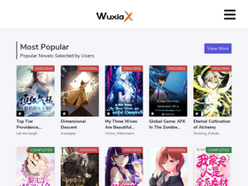 'wuxiax.com' screenshot