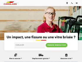 'carglass.fr' screenshot