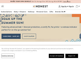 'honest.com' screenshot
