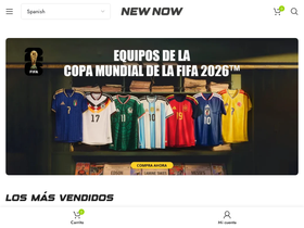 Newnowweb homepage screenshot