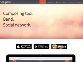 'songtive.com' screenshot