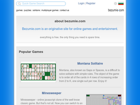'bezumie.com' screenshot