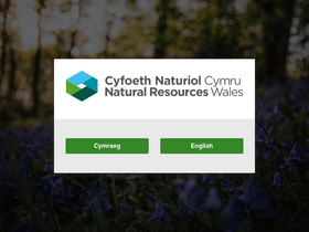 'naturalresources.wales' screenshot