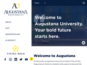 'augie.edu' screenshot