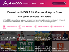 'apkmodo.net' screenshot