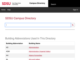 directory.sdsu.edu