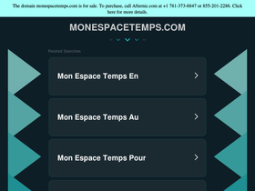 monespacetemps.com