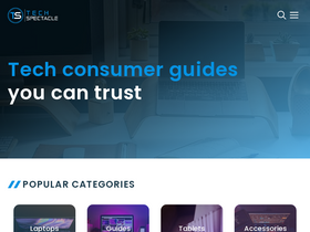 'techspectacle.com' screenshot