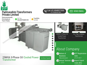 padmavahinitransformers.com