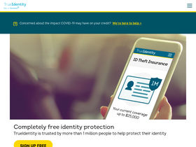 'trueidentity.com' screenshot