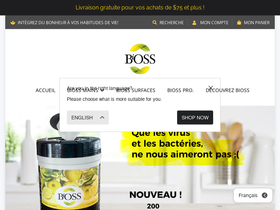 bioss.ca homepage screenshot