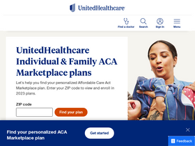 'uhcexchange.com' screenshot