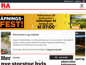 'rablad.no' screenshot