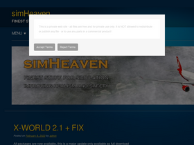 'simheaven.com' screenshot