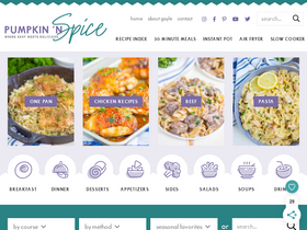 'pumpkinnspice.com' screenshot