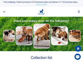 petsoftstore.com homepage screenshot