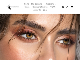 theskinphilosophy.com.au homepage screenshot