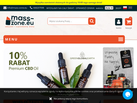 'mass-zone.eu' screenshot