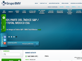 'bmv.com.mx' screenshot