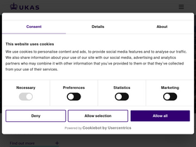 'ukas.com' screenshot