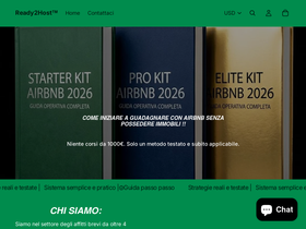 ready2host.it homepage screenshot
