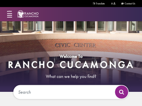 'cityofrc.us' screenshot