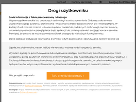 'cyfrowypolsat.pl' screenshot