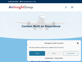 'airinsight.com' screenshot
