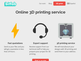'bitfab.io' screenshot