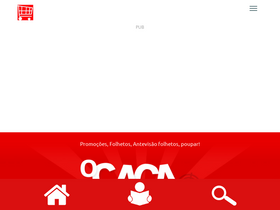 'ocacapromocoes.pt' screenshot