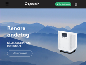 'ozoneair.se' screenshot