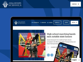 'anoka.k12.mn.us' screenshot