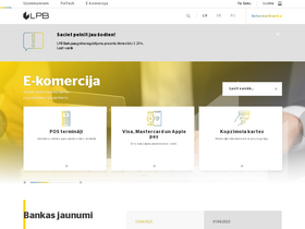 'lpb.lv' screenshot