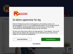 'pctidningen.se' screenshot