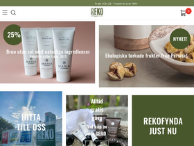 'rekoshoppen.se' screenshot