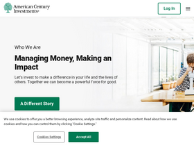 'americancentury.com' screenshot