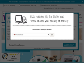 'vbs-hobby.ch' screenshot